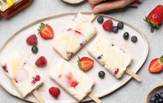 Hunajainen jogurttijäätelö