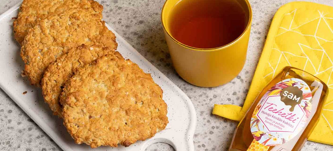 Kaurateeleivät - Hunajainen SAM