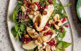 Vuohenjuusto hunaja salaatti - Hunajainen SAM